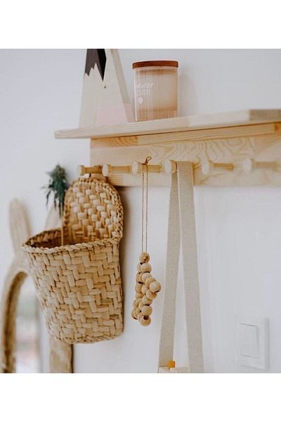 AFRALYAHOME Multi-Purpose Wicker Organizer Kitchen Organizer, Organizer, Children's Room Organizer (WITHOUT HOLE)