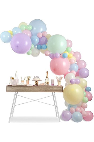 asöy Makaron Somon Balon 18" Inç 45 Cm Jumbo Balon 1 Adet