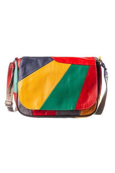 Erzeno Piele naturală de culoare deschisă - Geantă casual de vară în stil umăr și poștaș