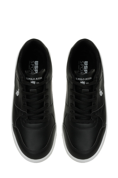 U.S. Polo Assn. Černé dámské tenisky LEE WMN 4PR