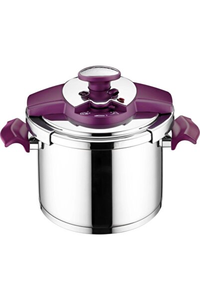 Aryıldız Milano Purple Düdüklü Tencere 5,5 Litre