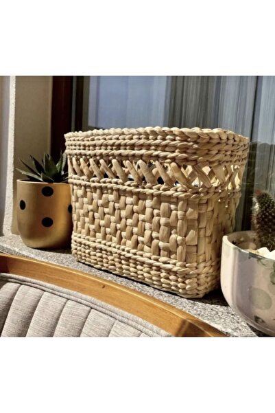 afralya home Hasır Gazetelik Dergilik Bambum Gazetelik Dikdörtgen Saksı Dergi...