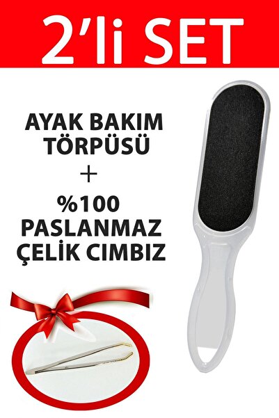 Aytan Home (CIMBIZ HEDİYELİ) Ayak Bakım Törpüsü (TOPUK TÖRPÜSÜ, NASIR TEMİZLE...