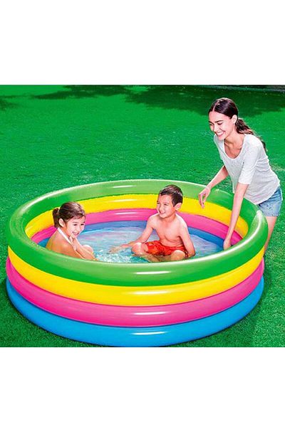 BESTWAY 51117, 4 Boğum, Şişme Aile Ve Çocuk Havuzu (157X46 CM)