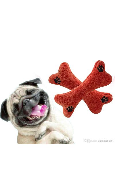 Sole Plush Bone Dog Toy 30 Cm