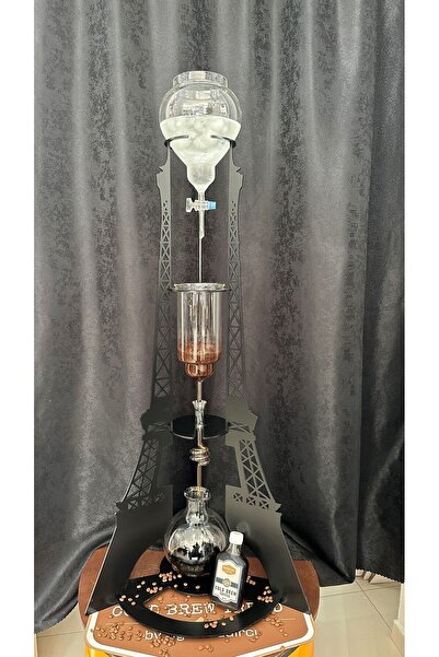 COLD BREW TREND by ugur cadirci Cold Brew Demleme (Metal Stand), 2 Lt Kapasiteli - Cold Drip, Soğuk Kahve Demleme Eyfel Tower