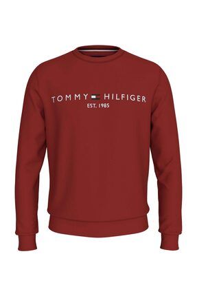 Tommy Hilfiger Erkek TOMMY LOGO SWEATSHIRT Sweatshirt K rm z Fiyat Yorumlar Trendyol