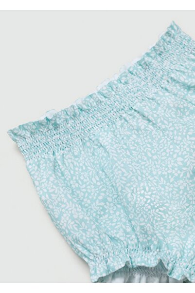 MANGO Baby Çiçek Desenli Şort