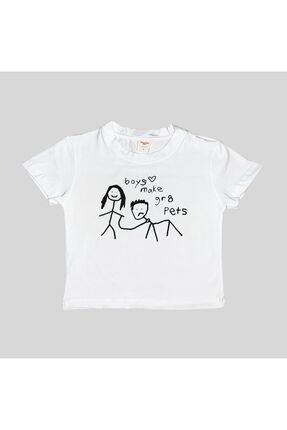 ShordieWorldwide Boys Make Great Pets Baby Tee Fiyat Yorumlar Trendyol