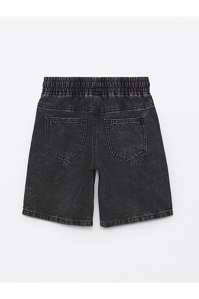 LC Waikiki Comfortable Fit Elastic Waist Boy's Jean Shorts