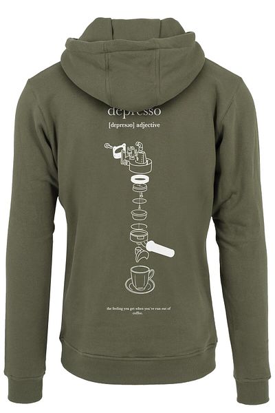Mister Tee Herren Depresso Hoody