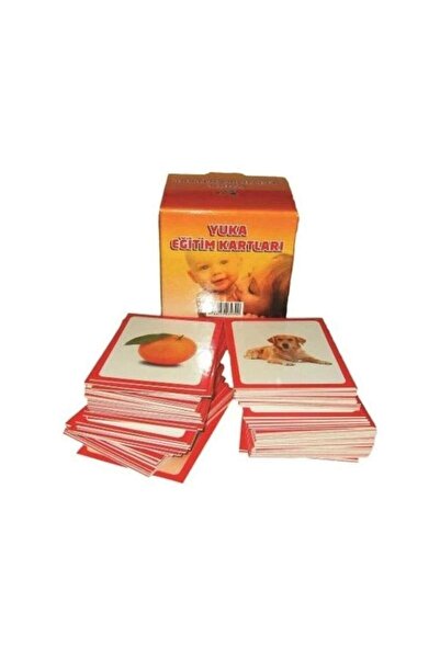 Genel Markalar Yuka Eğitim Kartları Eğitici Flash Kartlar Yukakids (1-2 YAŞ)