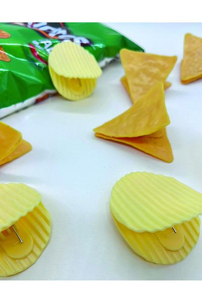 Kağıt Gemi Dükkan Round Chips Paper Clip - Clip Set