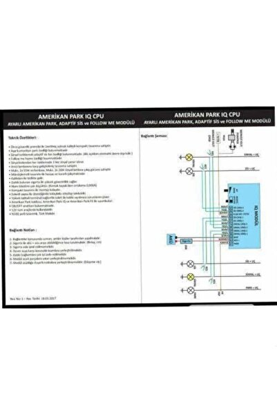 iq elektronik Amerikan Park Cpu 3in1 Adabtif Sis Dönüşlü