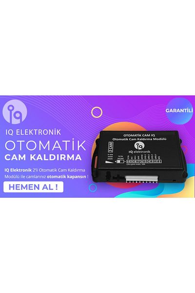 iq elektronik Automatic Glass Lift 2 Glass Thermic Iq