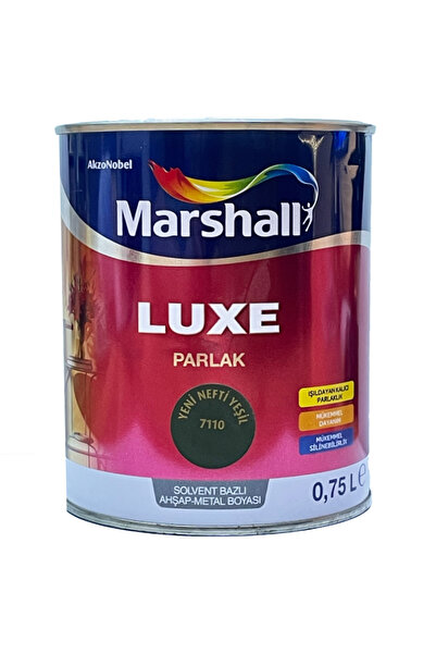 Marshall Luxe Parlak Solvent Bazlı Boya 0.75LT
