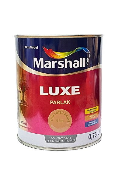 Marshall Luxe Parlak Solvent Bazlı Boya 0.75LT