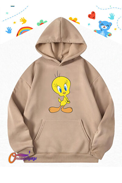 oneagılyazı TWEETY Dječja majica sa kapuljačom