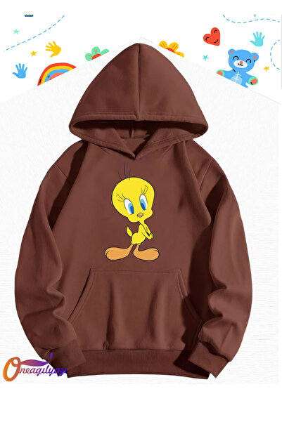 oneagılyazı TWEETY Dječja majica sa kapuljačom