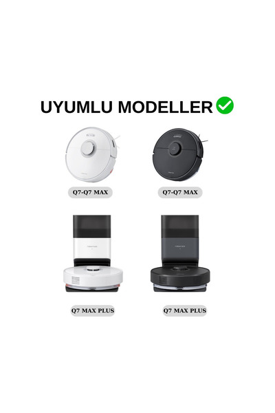 Ozemtek Q7 Max Plus Compatible Main Brush - Silicone