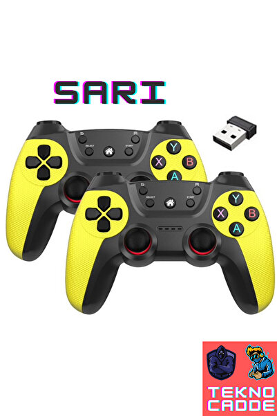 beboncool 2.4G Kablosuz PC-LAPTOP-Android TV-TVBOX-TABLET TELEFON Uyumlu 2 Adet Joystick Kol