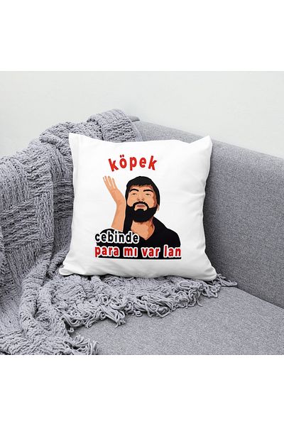 BENİMSER REKLAM Custom Printed - Have Money in Your Pocket Lan Dog Pillow