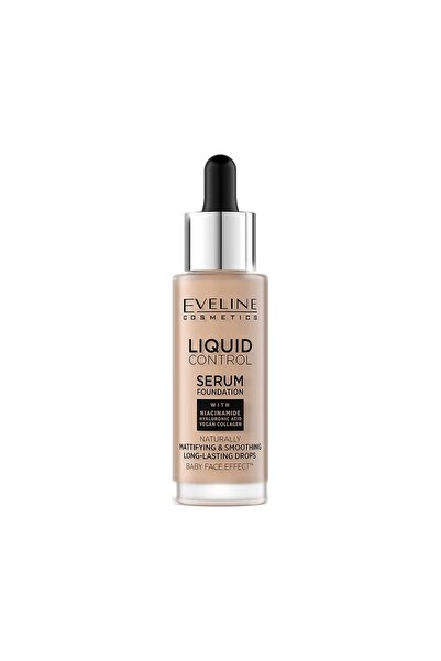 Eveline Cosmetics Liquid Control Damlalıklı Niasinamid, Vegan Kolajen içeren ...