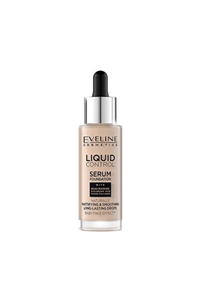 Eveline Cosmetics كريم أساس الكولاجين النباتي مع النياسيناميد - سائل للتحكم ب...