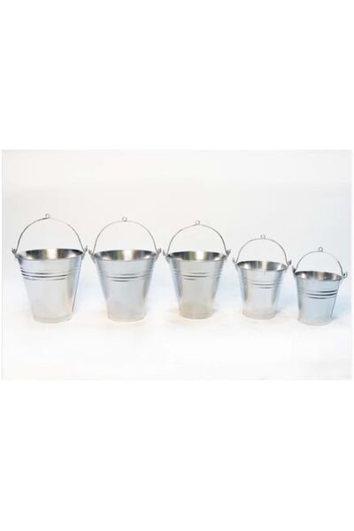 BAŞAK Metal Galvaniz Su Kum Kovası No 32 13 Lt