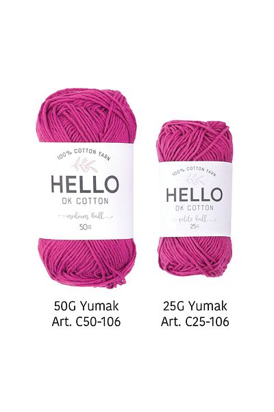 Tuva Yayıncılık Hello DK 100% Almota Yarn - 50 GR