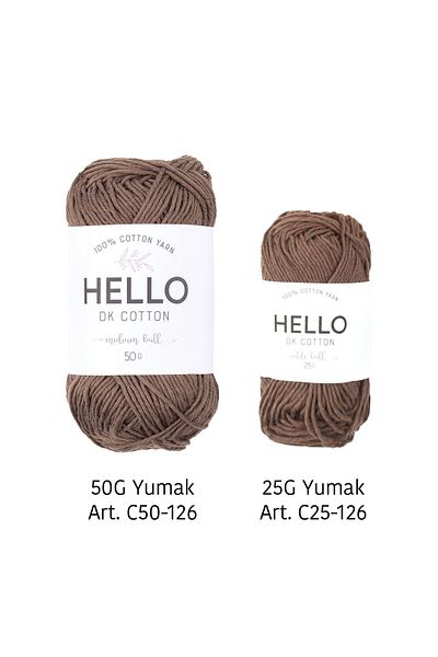 Tuva Yayıncılık Hello DK 100% Almota Yarn - 50 GR