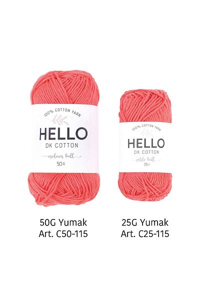 Tuva Yayıncılık Hello DK 100% Almota Yarn - 50 GR
