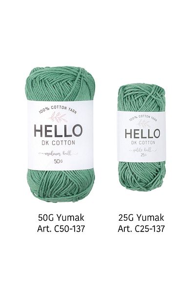 Tuva Yayıncılık Hello DK 100% Almota Yarn - 50 GR