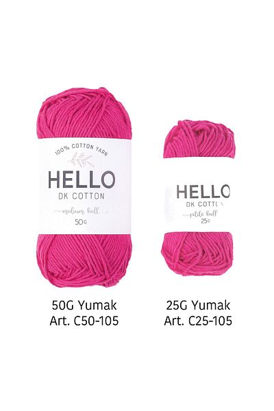 Tuva Yayıncılık Hello DK 100% Almota Yarn - 50 GR