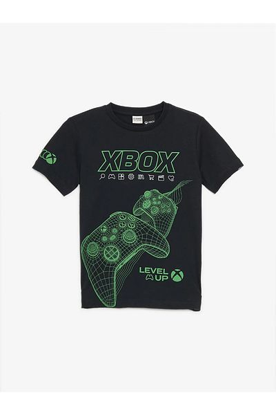 LC Waikiki Xbox Printed Boys' T-Shirt - LCW Kids Crew Neck
