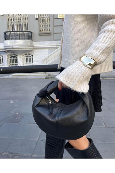 Tina Knot Detailed Bag Black