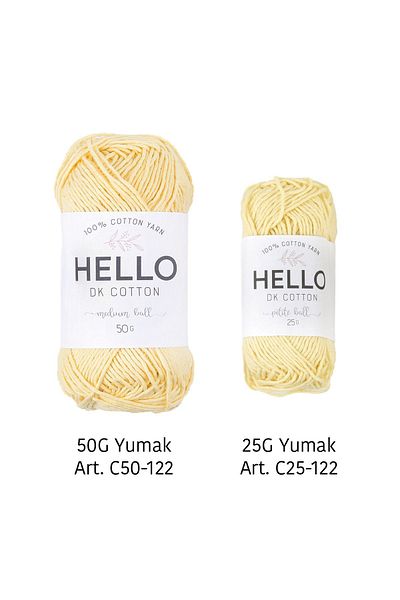 Tuva Yayıncılık Hello DK 100% Almota Yarn - 50 GR