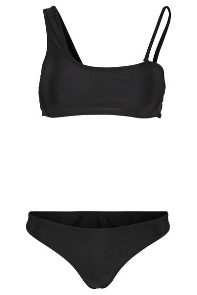 Urban Classics Damen Ladies Recycled Crop Top Bikini