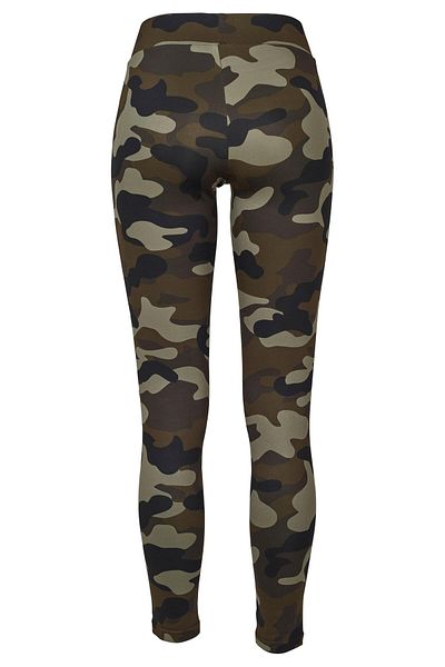 Urban Classics Damen Ladies Camo Tech Mesh Leggings