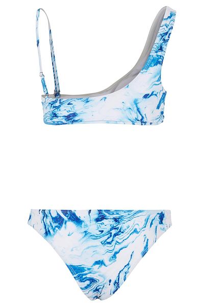 Urban Classics Damen Ladies Asymmetric Tank Top Bikini