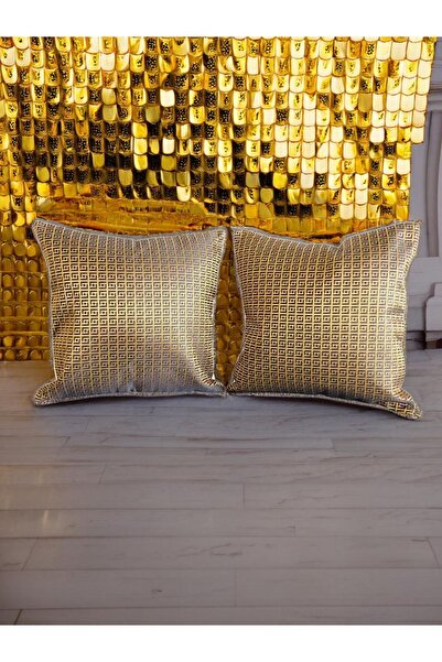 TheBohoHomeDecor Modern Serisi - Goldie Tek Kırlent Kılıfı