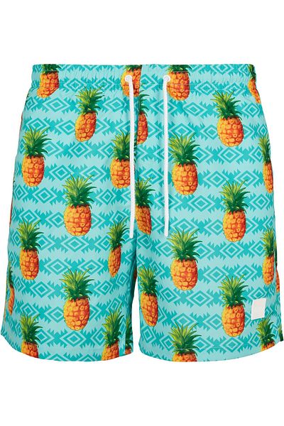Urban Classics Herren Pattern Swim Shorts