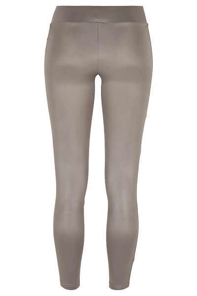 Urban Classics Damen Kadın Sentetik Deri Bisiklet Şortu