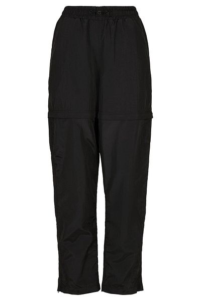 Urban Classics Damen-Hose aus glänzendem Crinkle-Nylon mit Reißverschluss für Damen