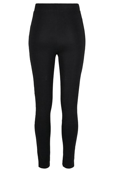 Urban Classics Damen Leggings mit Spitzenbesatz