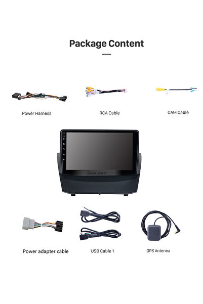 Navimex Ford Fiesta 2012-2019 Android 10 Multimedya Tv Usb Kamera 2gb Ram