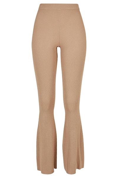 Urban Classics Damen-Leggings mit gerippten Strickstiefeln