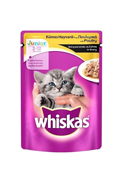 Whiskas Pouch Junior Tavuklu Yavru Kedi Konservesi 100 gr