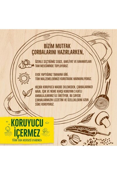 Bizim Mutfak Şehriyeli Tavuk Çorbası 51 Gr 12'Li Paket