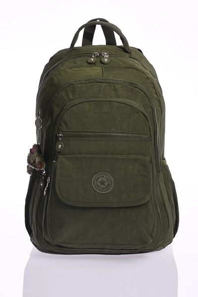 YARENKİDS Geantă de școală verde clinker - Rucsac cu mai multe compartimente pentru laptop pentru zi cu zi, excursii, sport și călătorii